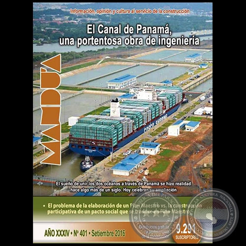 MANDU'A Revista de la Construcción - Nº 401 - Setiembre 2016